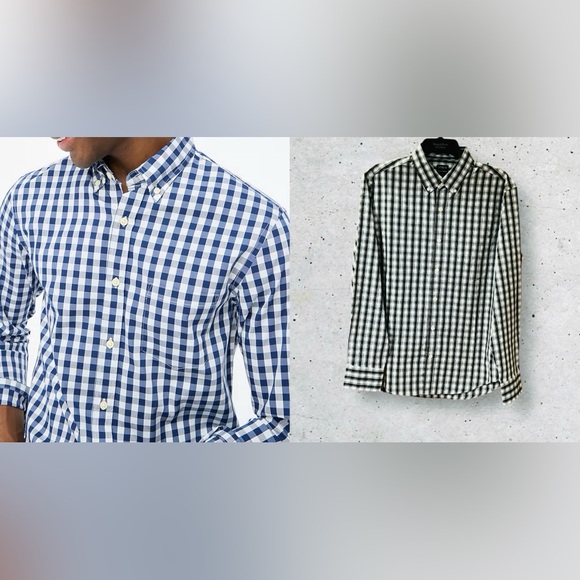 NWT J Crew Men’s Performance Slim Untuck Button Down Shirt